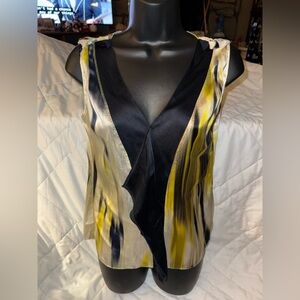Elie Tahari Nordstrom silk blend sleeveless blouse